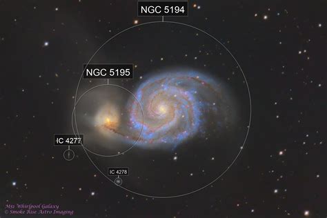 M51 Whirlpool Galaxy Smokeriseobservatory Astrobin