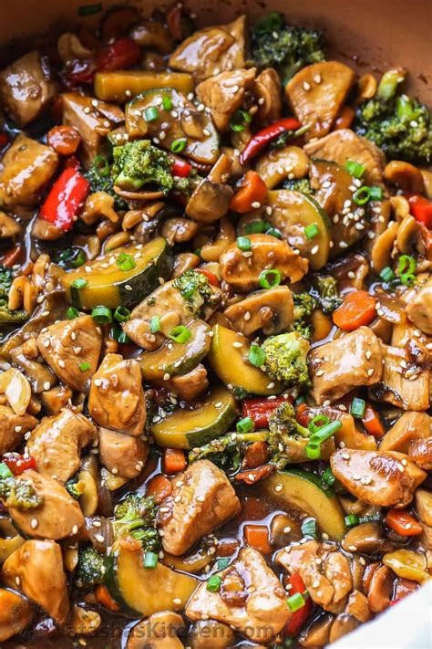 A 30 Minute Chicken Stir Fry Recipe With An Easy Ginger Honey Soy Sauce