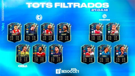 Team BeSoccer On Twitter TOTS FILTRADOS BeLeaks Os Traemos Los