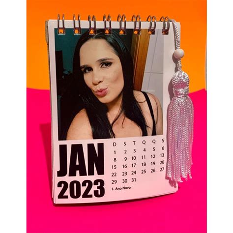 Calendario De Mesa 2023 Polaroid Personalizado Com Foto 12 Meses Shopee Brasil