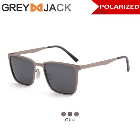 Jual Grey Jack Kacamata Hitam Sunglasses Polarized Anti Silau Uv400