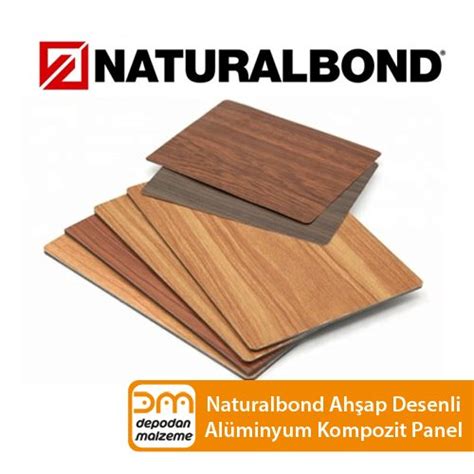 Naturalbond Ahşap Alüminyum Kompozit Panel 125x320cm Fiyat ve