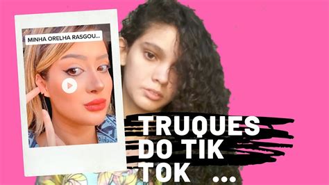 Truques Do Tik Tok De Beleza Youtube