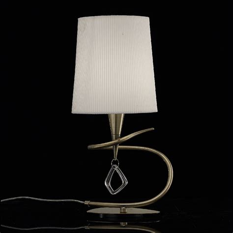 Lampada Da Tavolo 1 Luce Mara Mantra Illuminazione Shop On Line