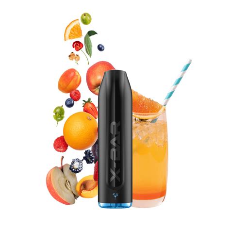 X Bar Pro Tropical Punch 850mAh Sigaretta Usa E Getta 1500 Puff