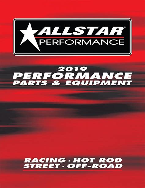 Catalog Allstar Performance Racing Parts