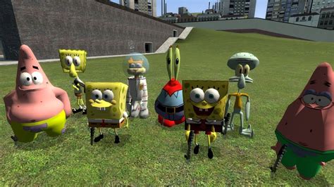 Spongebob Squarepants Npc S Garry S Mod Youtube