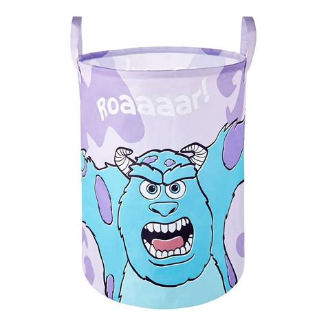 Hamper Para Ropa Disney Plegable De Tela Para Almacenamiento Sulley 43