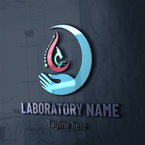 Medical Laboratory Logo Template | Medical laboratory, Laboratory ...