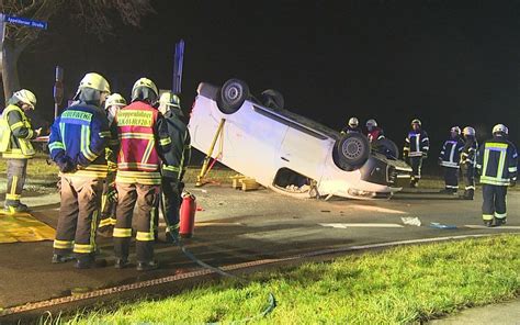 Kalkar Schwerer Unfall auf der Rheinstraße Fotos