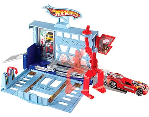 Hot Wheels Desafios Na Cidade Garagem Oficina R No MercadoLivre