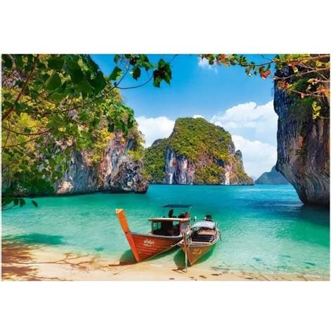 Puzzle Adulte 1000 Pieces Paysage Coin Paradisiaque De Phuket Mer