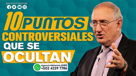 Puntos Controversiales Que Te Ocultan Walter Veith Pastor Enoc