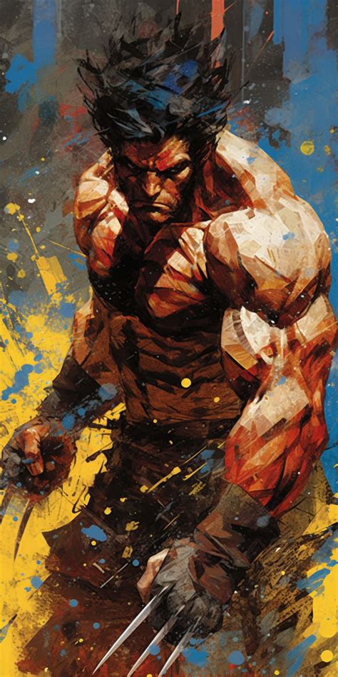 Imagem Full Hd Wolverine Para Quadros A4 Ou Papel De Paredes