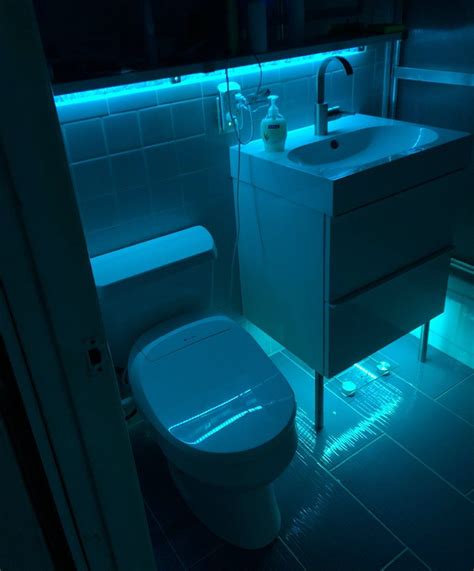 Led Strip Lights Bathroom Shower Design Nautical