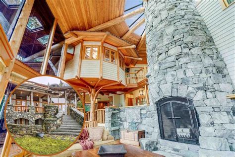 Stay In This Beautiful Maine Tree House With A Wood Fired Hot Tub