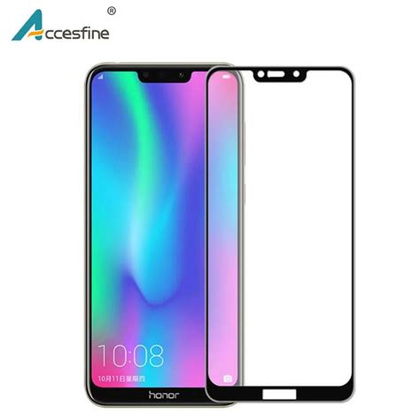 9h Honor 8c Full Glue Tempered Glass For Huawei Honor 8c 8x 8x Max Full Cover Screen Protector