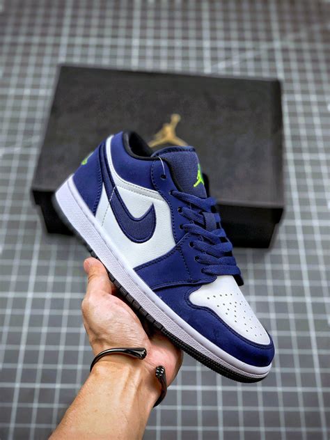 Custom Air Jordan 1 Retro Low Insignia Blue : r/TheJrLuxe