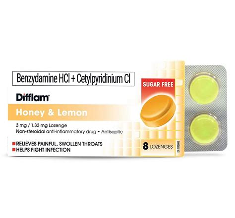 Difflam Honey Lemon Lozenges Lazada Ph