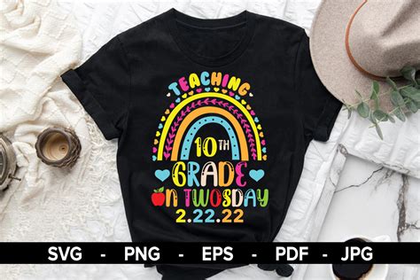 Teaching On 10th Grade Twosday 2 22 22 Graphic By Podesigner · Creative