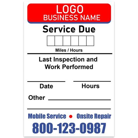 Heavy Equipment Service Stickers Indoors And Outdoors Designsnprint