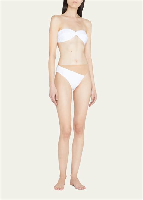 Norma Kamali Snake Mesh Illusion Bikini Swim Bottom Bergdorf Goodman