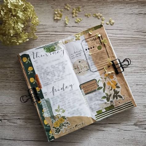 Midori Traveler S Notebook Spread By Ig Nette Journals Travel Journal