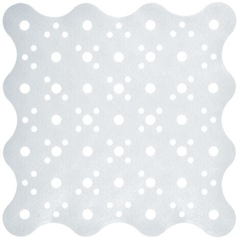 Tapis De Bain Carre 51 X 51 Cm Antide Rapant Avec Ventouses De Se