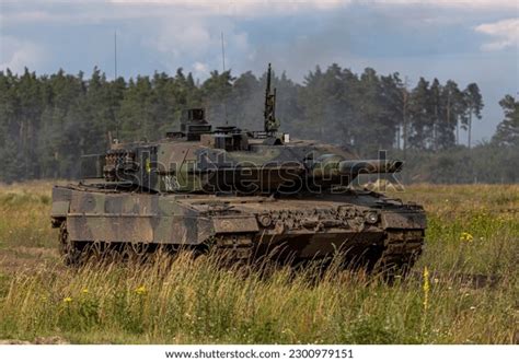 Photo Shows Leopard 2 Tank Which Stock Photo 2300979151 | Shutterstock