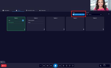 Using Tables Learner Engageli Help Center