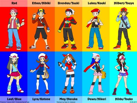 Pokemon Trainer Characters Names | Hot Sex Picture