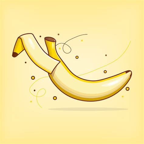 Premium Vector Banana Fruit Vector Icon Illustration