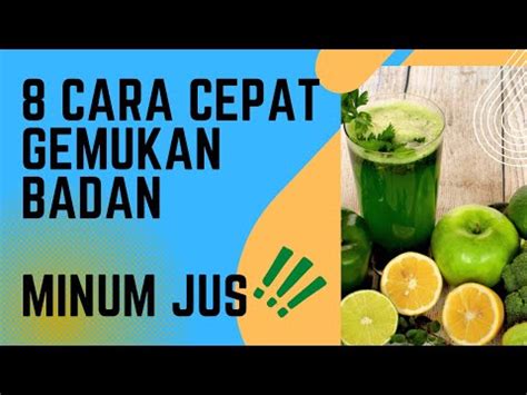 8 Cara Cepat Menggemukkan Badan Untuk Anda Yang Terlalu Kurus YouTube