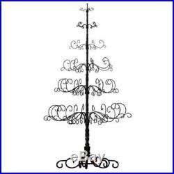 Wrought Iron Christmas Tree Ornament Display Stand All Holiday Season