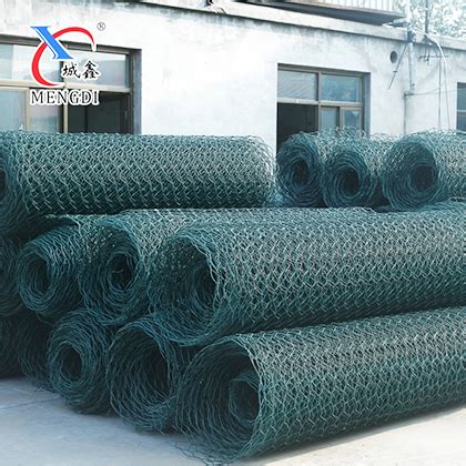 Galvanized PVC Coated Hexagonal Woven Gabion Wire Mesh Boxes Mesh In