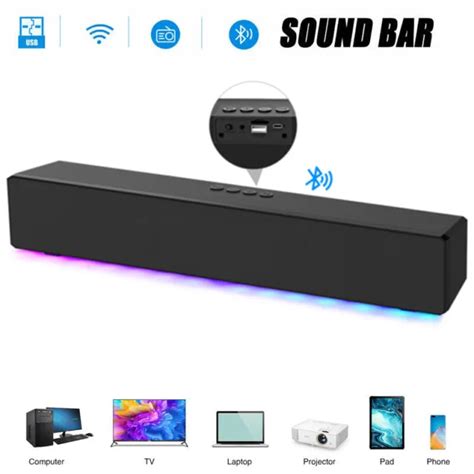 TV HOME THEATER Soundbar Bluetooth Sound Bar Speaker System Subwoofer