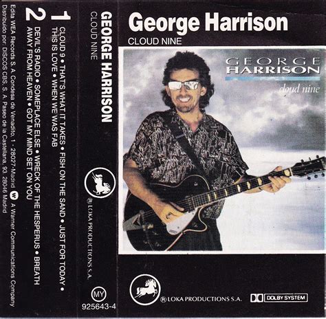 Car Tulas De Cassettes Musicales George Harrison Cloud Nine