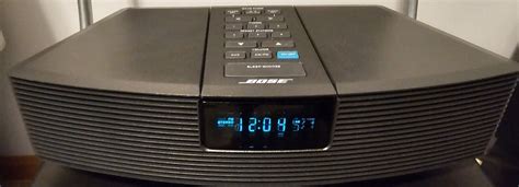 Bose Wave AM FM Radio Alarm Clock Remote Control EBay