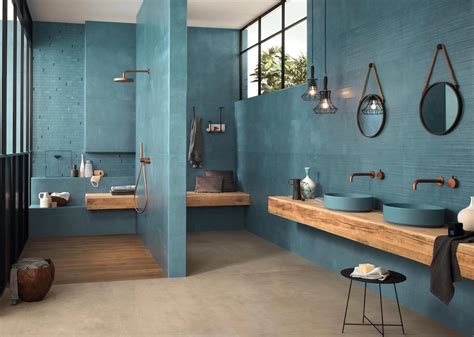 Piastrelle Azzurre Per Il Bagno Idee Di Arredo