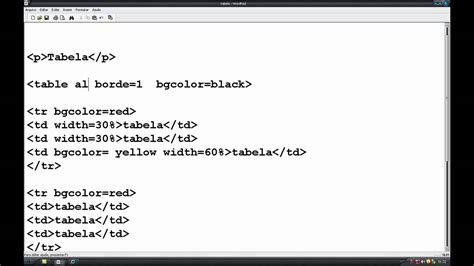 Como Criar Tabelas Em Html Youtube