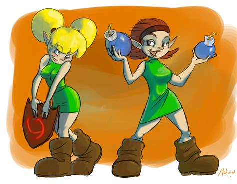 Kokiri Girls By Melvin Groenendijk On Deviantart