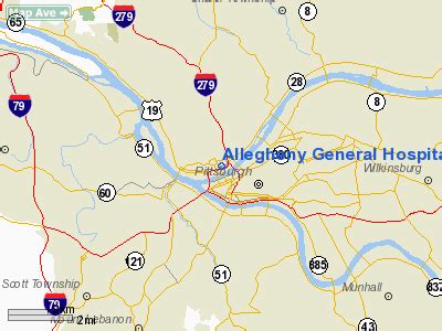 Allegheny General Hospital Map