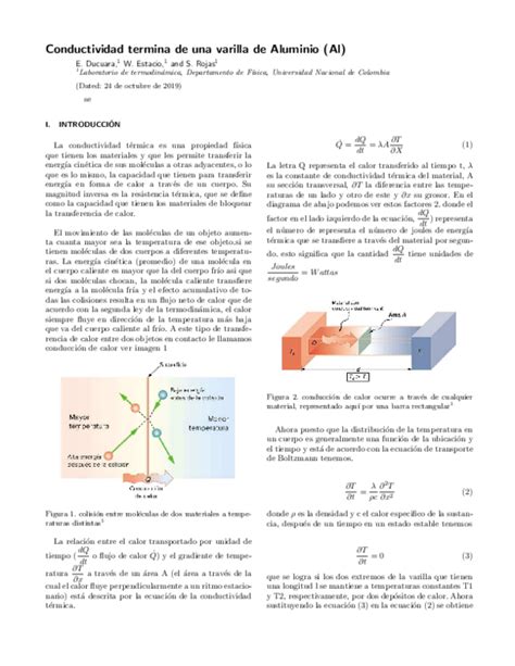 Pdf Conductividad Termica Del Aluminio