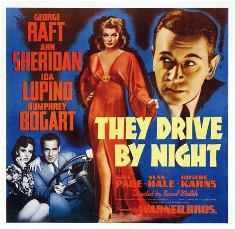 George Raft In They Drive By Night 1940 George Raft