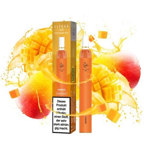 Elfbar T Mango Mg Ml World Wide Vapes