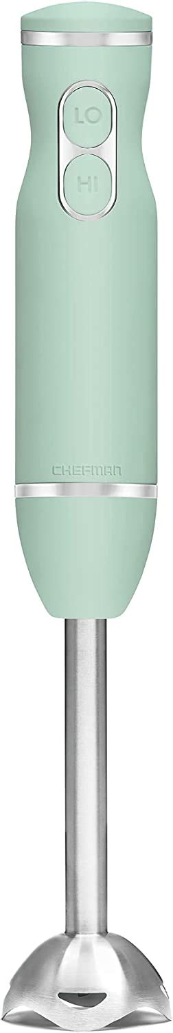 Amazon Chefman Immersion Stick Hand Blender With Stainless Steel