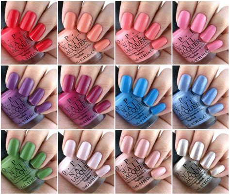 Opi New Orleans Summer Collection Review And Swatches Classic