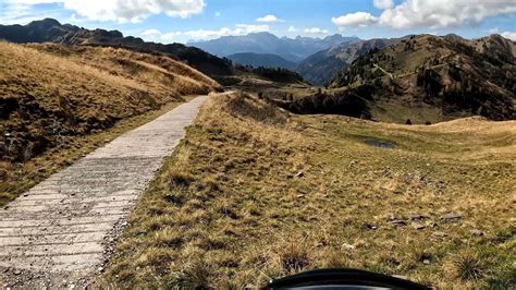 Strada Stentaria E Via Delle Malghe Di Sauris In Moto Youtube