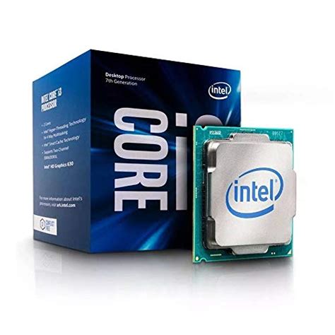 Intel Core i3-7100, 2 Cores & 4 Threads Desktop Processor with Intel HD ...