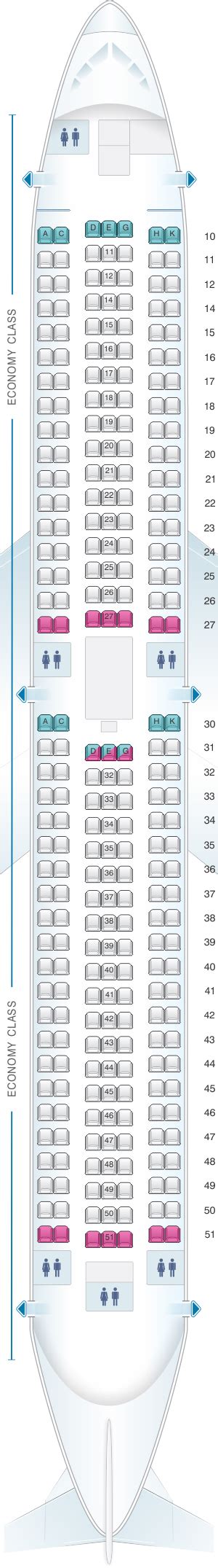 Seat Map Asiana Airlines Boeing B Pax Seatmaestro